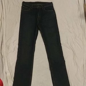 Boys size 14 like new straight leg wrangler jeans.